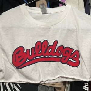 White Bulldogs Crop Top